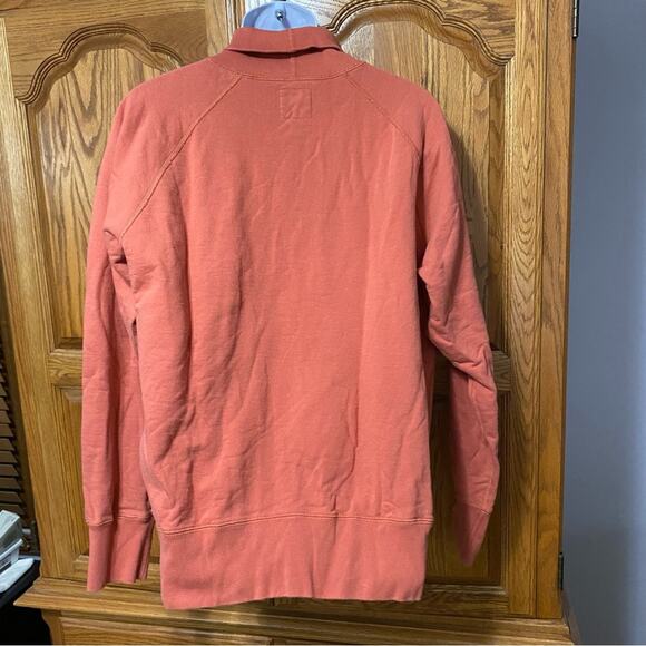 Champion x Todd Snyder Turtleneck Sweatshirt Crewneck Orange Mens Size XL - Picture 11 of 13